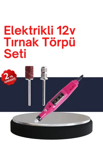 UCUZTEKNO TYCTD20EDN177644268867480 Preminyum 6 Uçlu Elektrikli Manikür Pedikür Seti