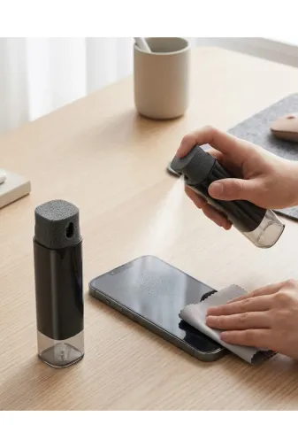 UCUZTEKNO UCZZZEKRANTEMİZLEME-9 Pratik Ekran Temizleme Sprey Şişesi Telefon Tablet Monitör Temizlik Şişesi