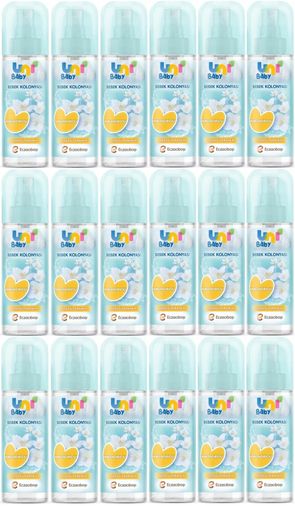 Uni Baby Bebek Kolonyası 150ML Nemlendiricili/Çiçeksi Ferahlık (18 Li Set)