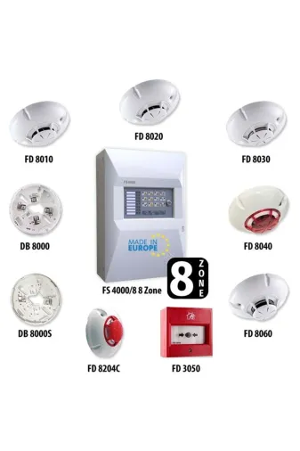 unipos SET 1 KONVANSİYONEL Yangin Alarm Sistemleri