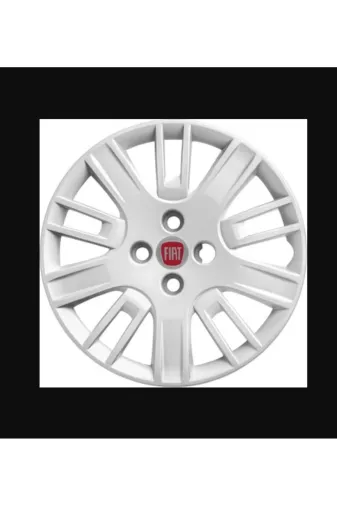 Universal 23156g Fiat Doblo/linea/punto Uyumlu 15'' İnç Esnek Jant Kapağı //4 Adet// (Amblem Hediyelidir)
