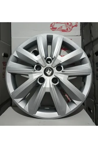 Universal 2541 Renault Megane 4 Uyumlu Jant Kapağı 16'' İnç 4 Adet Amblem Hediyeli