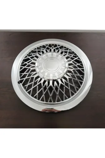 Universal 283629379273 Volkswagen Crafter Uyumlu 16 "inç 1.sınıf Krom Kaplama Jant Kapağı 4'lü Takım Amblem Hediyeli