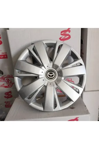 Universal 294729372937292 Mazda Uyumlu 14 Inç Jant Kapağı 4'lü Takım Amblem Hediyeli