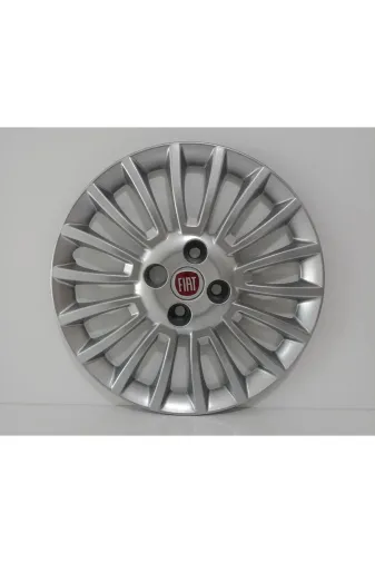 Universal 7878 Fiat Linea/doblo/punto Uyumlu 15'' Esnek Amblem Hediyeli Jant Kapağı 4 Adet - Takım Halinde