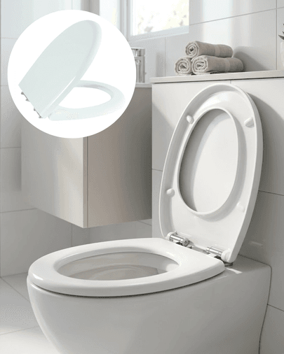 Universal Klozet Kapağı Kolay Montaj Kaydırmaz Alt Ped Dayanıklı Banyo Aksesuarı