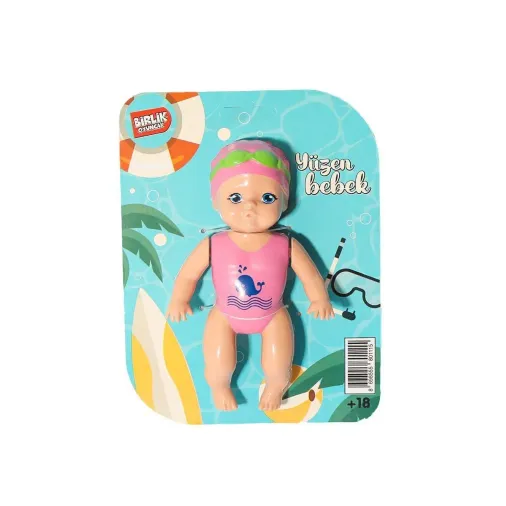 URT031-001 Kartela Yüzen Bebek -Birliktoys
