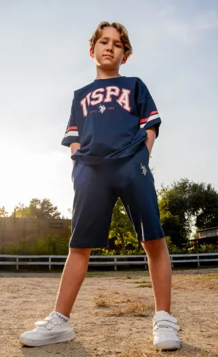 U.S. Polo Bermuda Takım US2433-4 Lacivert