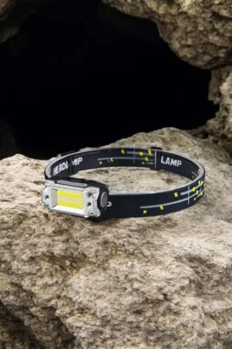 Usb Şarjlı Led Kafa Lambası 215 Lumen Esnek El Feneri