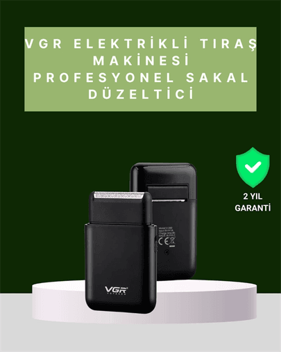 Usb Şarjlı Traş Makinesi – Piston + Ağ Başlık, 600 mah Batarya