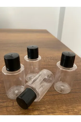 Uygar RT9-034 500 Adet Kapaklı Boş Şişe 30 Ml Dekoratif Şampuan Şişesi