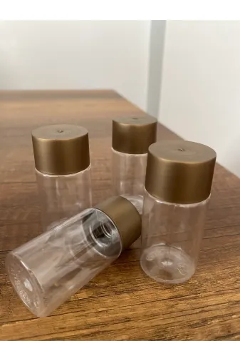 Uygar SS34-00 500 Adet Kapaklı Boş Şişe 30 Ml Dekoratif Şampuan Şişesi