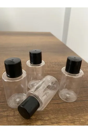 Uygar USBS-995423 100 Adet Kapaklı Boş Şişe 30 Ml Dekoratif Şampuan Şişesi