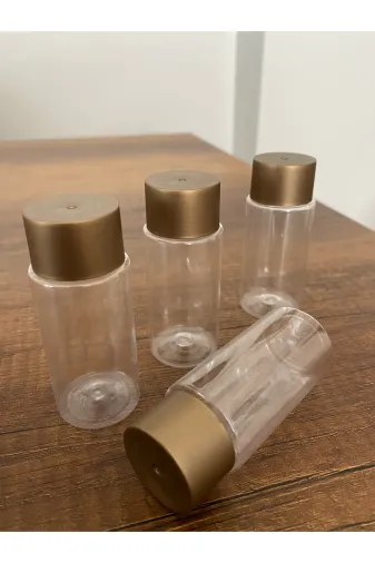 UYSA USBM9945423 250 Adet 50 Ml Kapaklı Boş Şişe Dekoratif Şampuan Şişesi
