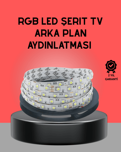Uzaktan Kumandalı LED TV Arka Işık Şeridi