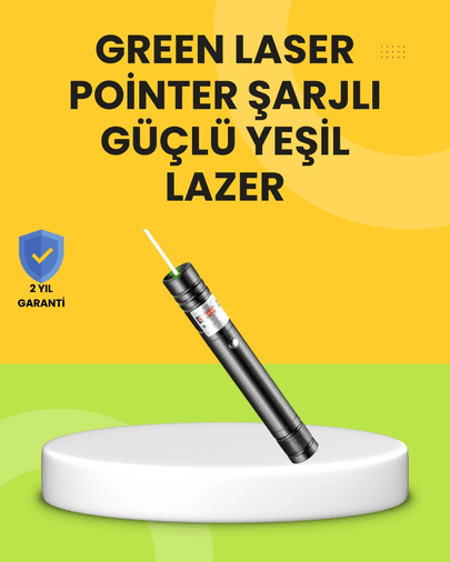 Uzun Mesafe Görünürlüklü Yeşil Şarjlı