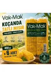 VAK-MAK Koçanda Mısır Haşlanmış Yemeye Hazır