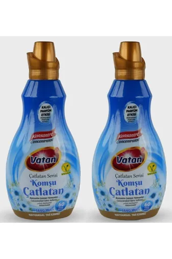 Vatan 6352234211234 Yumuşatici Komşu Çatlatan 1440 Ml 2 Adet