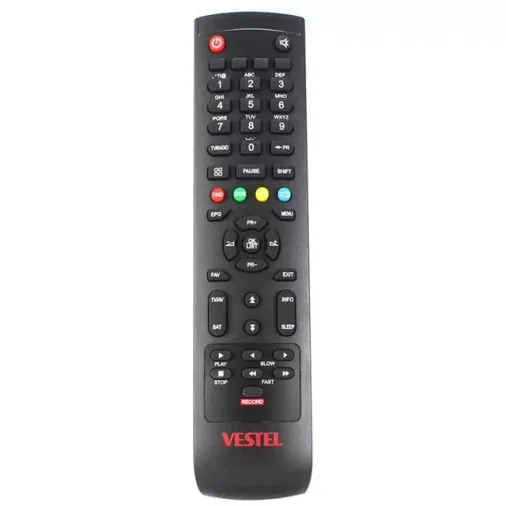 Vestel Record Tuşlu Lcd Tv Kumandası