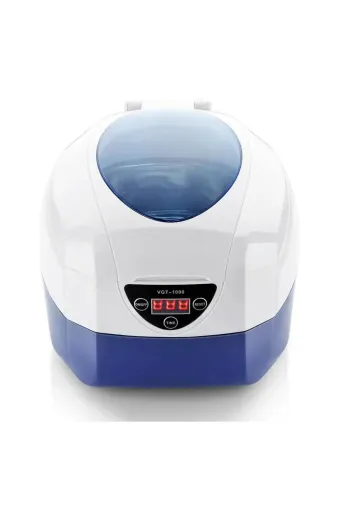 VGT-1000 Ultrasonik Temizleyici Beyaz 750Ml Ultrasonic Cleaner 40Hz Gt Sonic