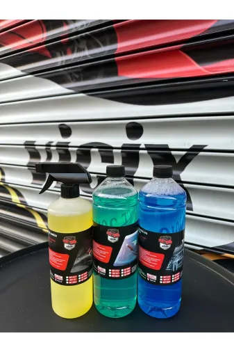 VİCİX 364 Nano Temizleme 750Ml+Cam Suyu 1 Lt+Ph Nötr Cilalı Oto Şampuan 1 Lt