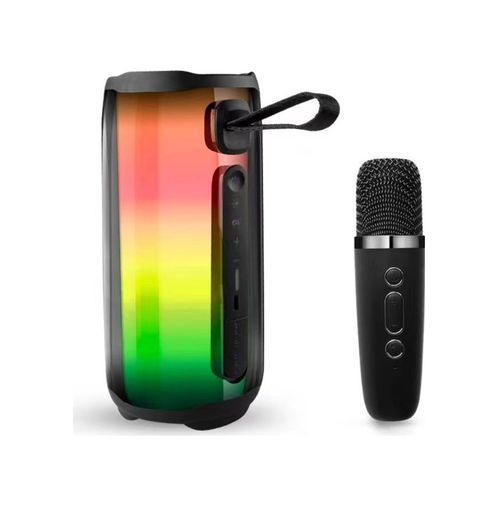 VINTESSY 115361011 Pluse 5 Mikrofonlu Rgb Kablosuz Hoparlör - Siyah Diğer