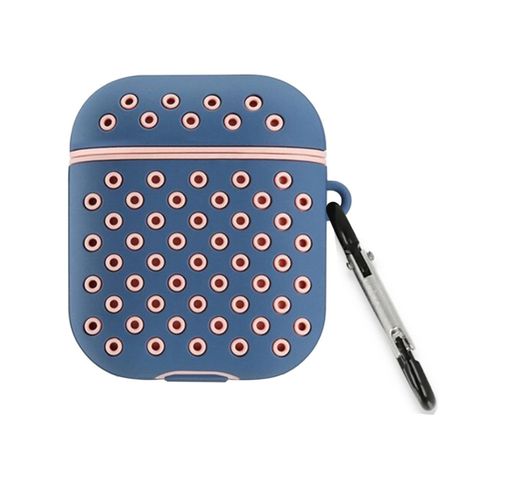 VINTESSY 127129733 Apple Airpods 3 3.nesil Spor Delikli Kılıf - Mavi-Pembe