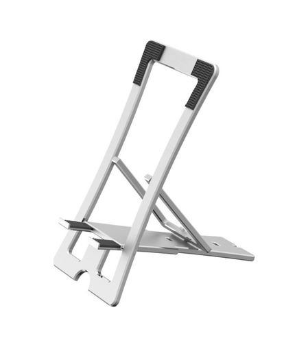 VINTESSY 129614238 Cm23 Ayarlanabilir Katlanabilir Masaüstü Telefon Tutucu - Gümüş Diğer
