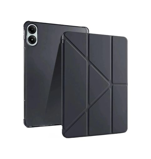 VINTESSY İTRARK41006MUK Xiaomi Redmi Pad Pro 12.1 Kılıf Kalemlikli Mars Tablet Kılıfı - Siyah Arka Kapak Diğer