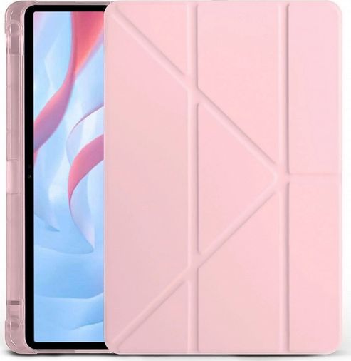 VINTESSY İTRARK47865MUK Huawei Honor Pad X9A Kalemlikli Mars Tablet Kılıfı - Rose Gold Arka Kapak Diğer