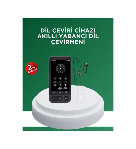 VINTESSY TKNUCZZZTRANSLATORMKR 139 Dil Destekli Taşınabilir Sesli Çevirmen Cihazı Akıllı Çeviri Cihazı