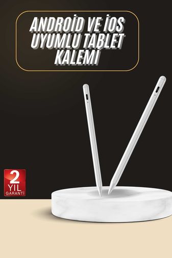VINTESSY TKNUCZZZUNIVERSALKALEMMMM1MKR Yeni Nesil Android Ve İos Uyumlu Tablet Telefon Kalemi Tablet Kalemi