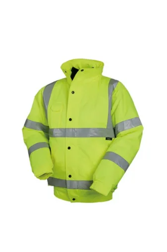Vizwell VWJK04 Reflektörlü 300D Oxford Bomber Mont Sarı
