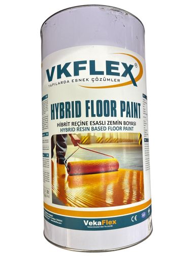 Vkflex Hybrid Floor Zemin Boyası 5 Kg Ral 9005