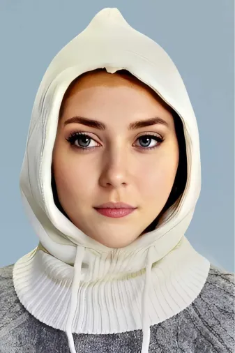 VMD1212 Kadın Triko Tesettür Bere Tesettür Başlık