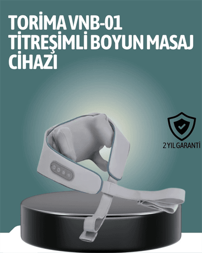 Vnb-01 Şarjlı Isıtmalı Boyun Ve Omuz Masaj Cihazı