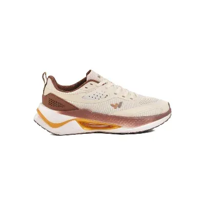 Walkway Bej Fileli Hafif Esnek Memory Foam Erkek Spor Ayakkabı