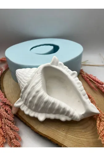 WAMMOLDS bdenizkabuğusk Büyük Deniz Kabuğu Silikon Kalıp
