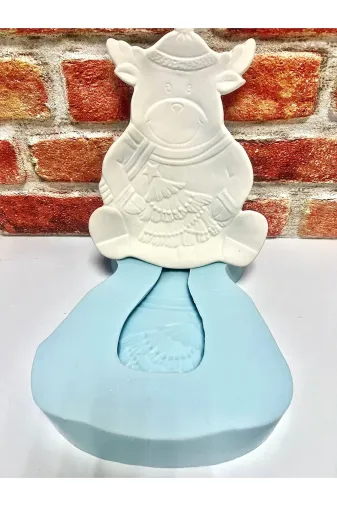 WAMMOLDS çamlıgeyiksk Çam Ağaçlı Geyik Tabak Silikon Kalıp