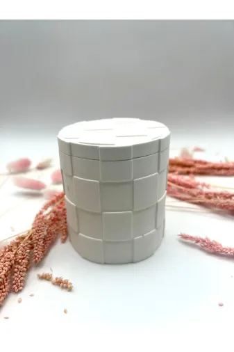 WAMMOLDS damalıkutusk Damalı Kutu Silikon Kalıp
