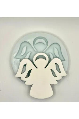 WAMMOLDS geommeleksk İki Boyutlu Geometrik Melek Silikon Kalıp