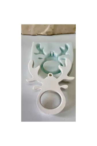 WAMMOLDS geyikpeçeteliksk Geyik Peçetelik Silikon Kalıp