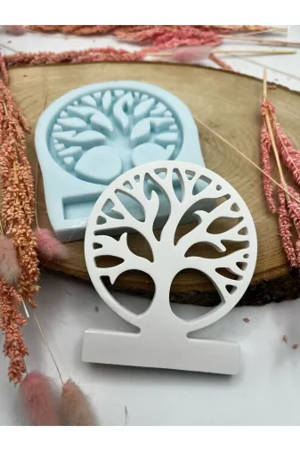 WAMMOLDS hayatağacıkaidesk Hayat Ağacı Kaide Silikon Kalıp