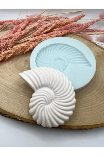 WAMMOLDS helozanikdkabuğusk Helezonik Deniz Kabuğu Silikon Kalıp