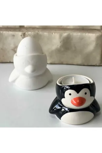 WAMMOLDS penguenymsk Penguen Yumurtalık/mumluk Silikon Kalıp