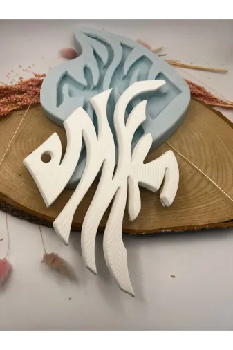WAMMOLDS şekillibbalıksk Şekilli Büyük Balık Silikon Kalıp