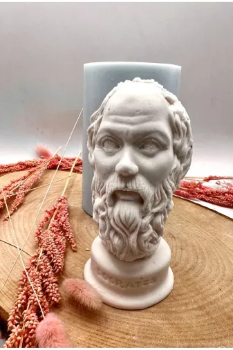 WAMMOLDS socratesbüstsk Socrates Büst Silikon Kalıp