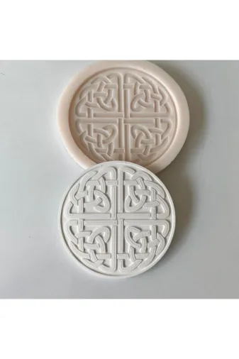 WAMMOLDS TYCFOV5GTN170291672515463 Sarmal Bardak Altlığı Silikon Kalıp