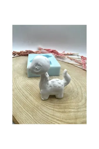 WAMMOLDS TYCM5W2ZYN171719621496354 Sevimli Dino 6 Numara Mutlu Diplodocus Silikon Kalıp