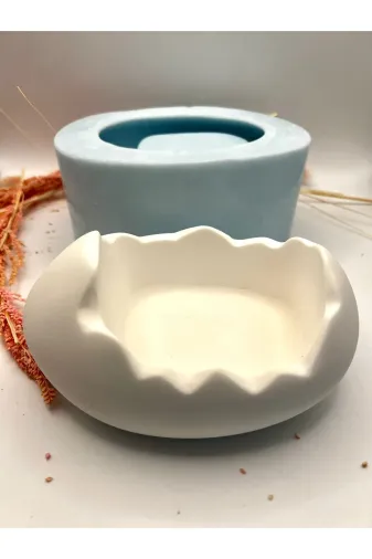 WAMMOLDS yatayyumurtask Yatay Yumurta Saksı Silikon Kalıp